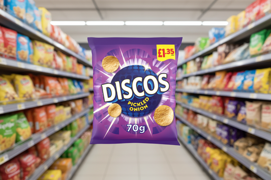 16 x Kp Discos Pickled Onion - 70GM