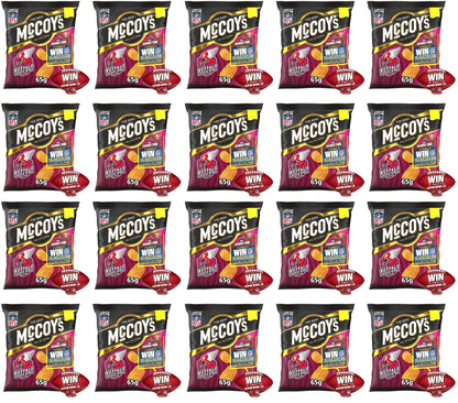20 x Mccoys Blazin' Buffalo Chicken Wings - 65GM