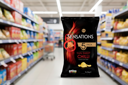 12 x Sensations Thai Sweet Chilli 5 Pack - 5X25GM