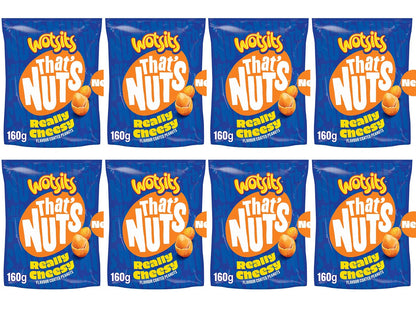 8 x Thats Nuts Wotsits Really Cheesy  - 160GM