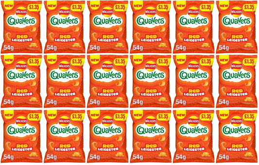 18 x Quavers Red Leicester - 54GM