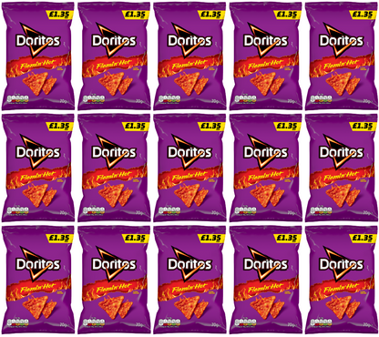 15 x Doritos Extra Flamin Hot - 70GM