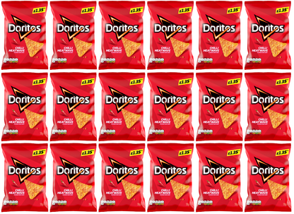 18 x Doritos Chilli Heatwave - 70GM