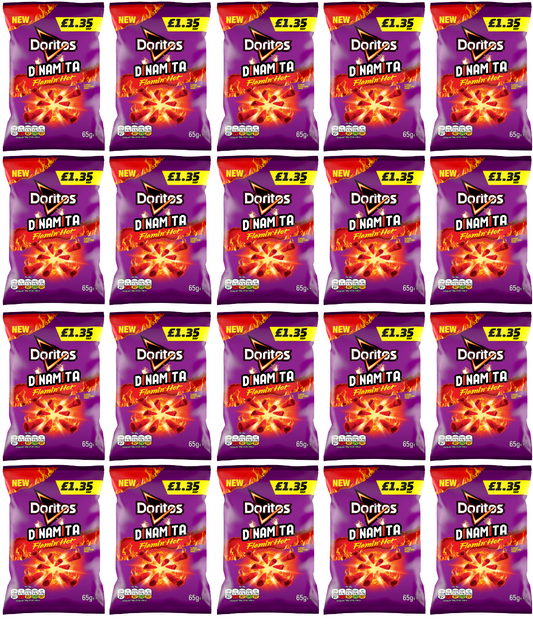 20 x Doritos Dinamita Extra Flamin' Hot - 65GM