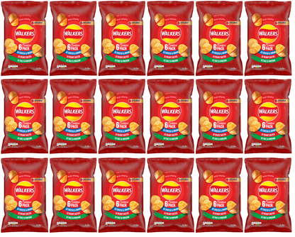 18 x Walkers Variety 6Pk 6X25Gm