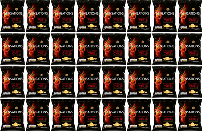32 x Walkers Sensations Thai Sweet Chilli 40Gm