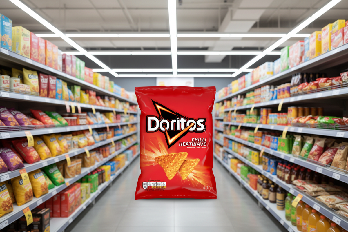 32 x Doritos Chilli Heatwave 40Gm