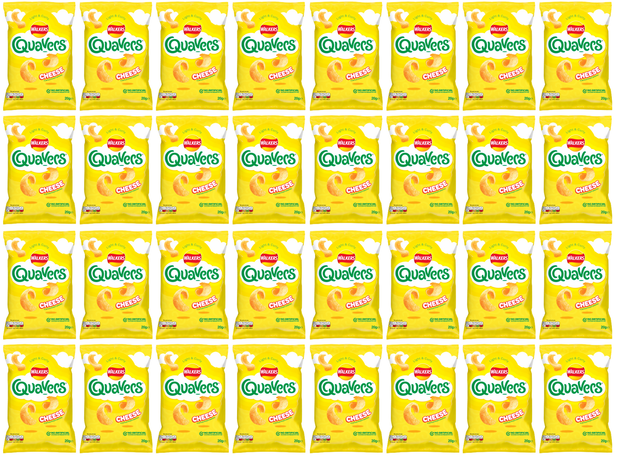 32 x Quavers Cheese 20Gm