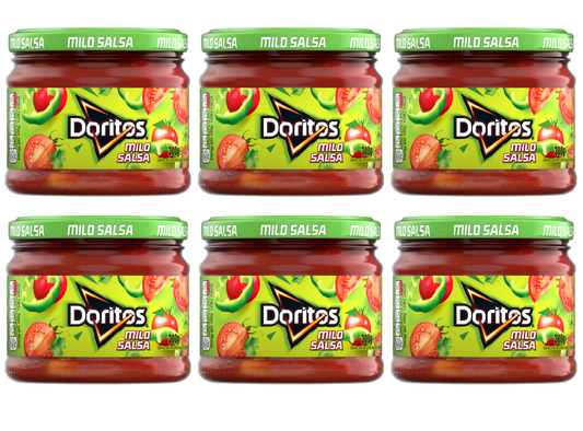 6 x Doritos Mild Salsa Dip 300Gm