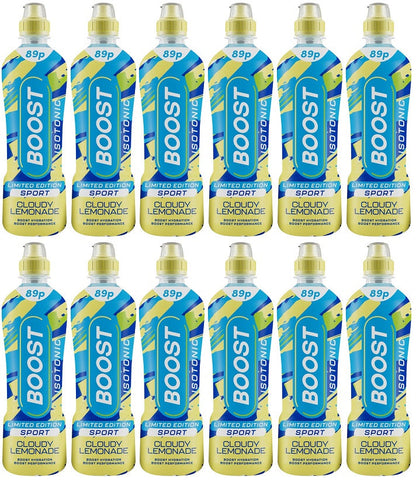12 x Boost Sport Cloudy Lemonade - 500ML