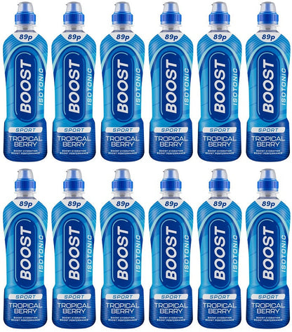 12 x Boost Sport Tropical - 500ML