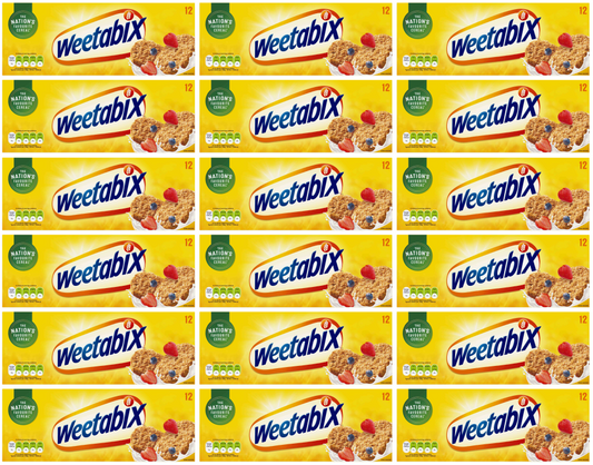18 x Weetabix Std. 12'S - Std