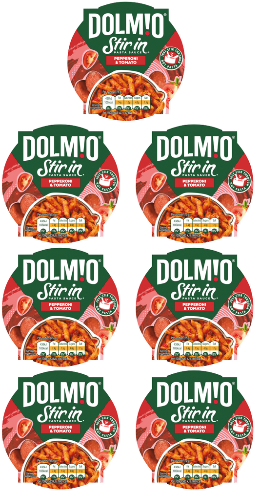 7 x Dolmio - Stir In Spicy Pepperoni Toma 150Gm