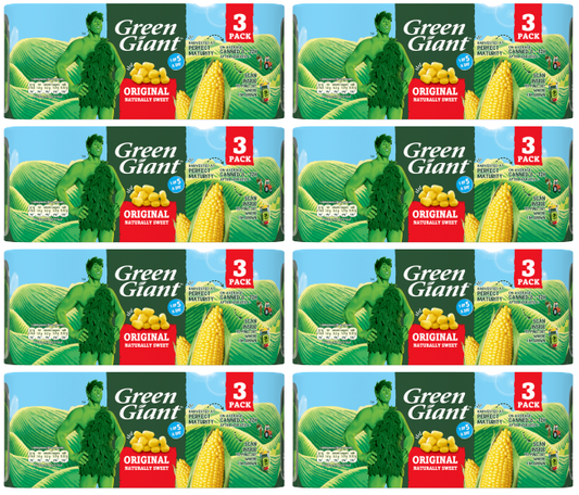 8 x Green Giant Corn Niblet Triple 198Gm