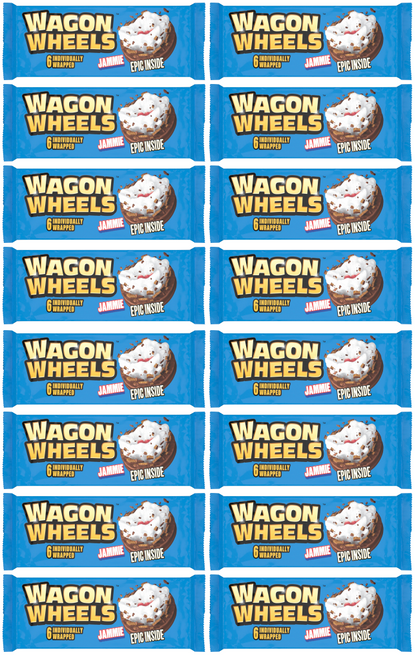 16 x Wagon Wheels Jammie 6'S