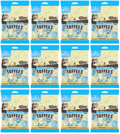 12 x Walkers English Creamy Toffees 150Gm