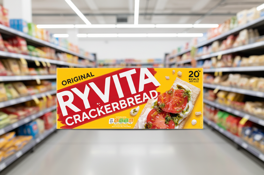 8 x Ryvita Crackerbread Original 200Gm