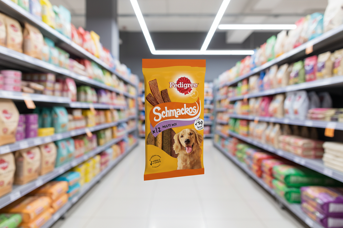 18 x Pedigree Schmackos Beef 12 Stick 86Gm