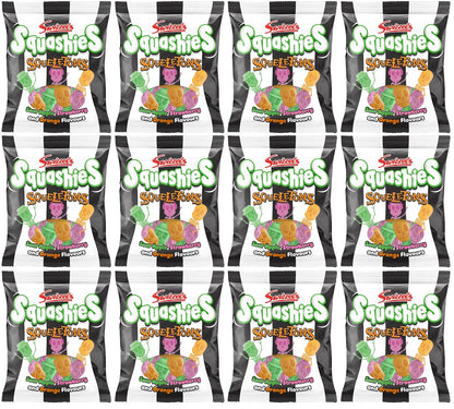 12 x Squashies Squeletons - 120GM