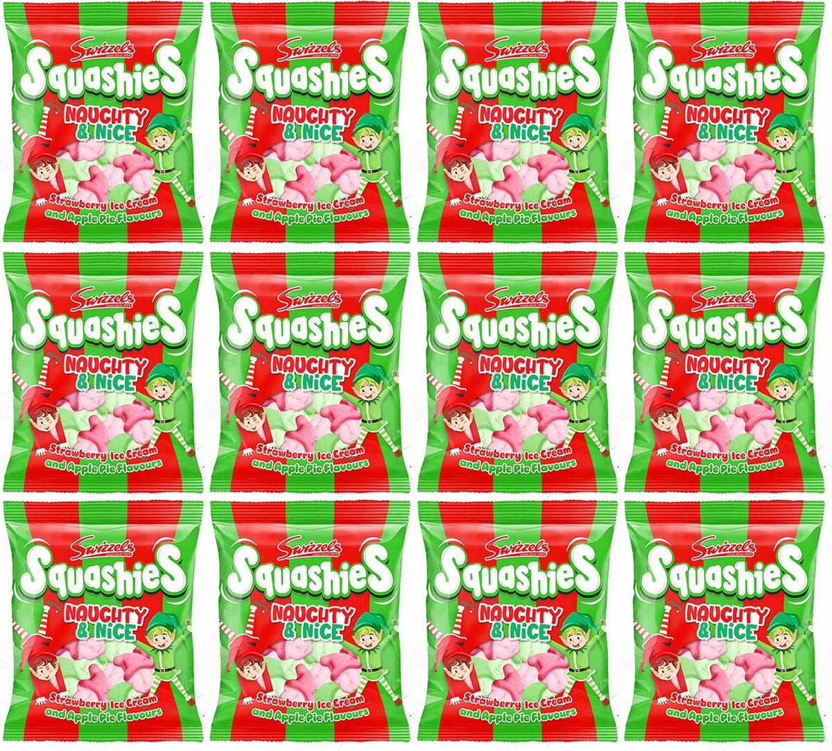12 x Squashies Naughty & Nice - 120GM