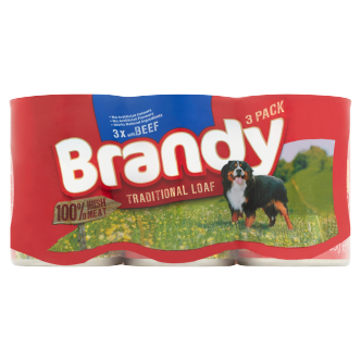 8 x Brandy With Beef Traditional Loaf 3X395G