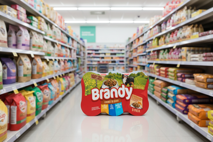4 x Brandy Chunks In Gravy Variety 6 X 395G