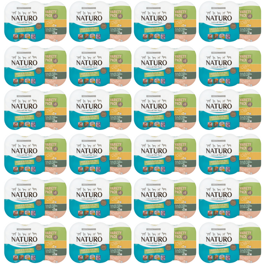 24 x Naturo - Variety Grain And Gluten Free 390G (4 x 6 Pack)