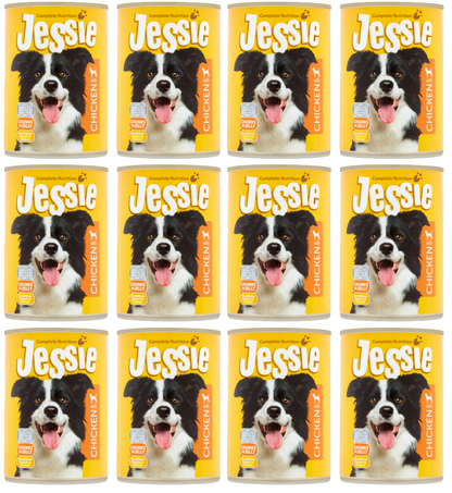12 x Jessie Dog Chicken 400G