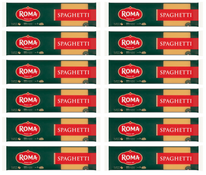 12 x Roma Spaghetti Pasta 500Gm