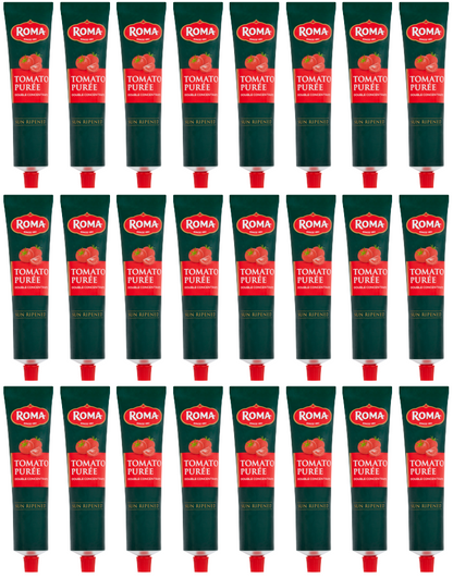 24 x Roma Tomato Puree Tube - 140GM