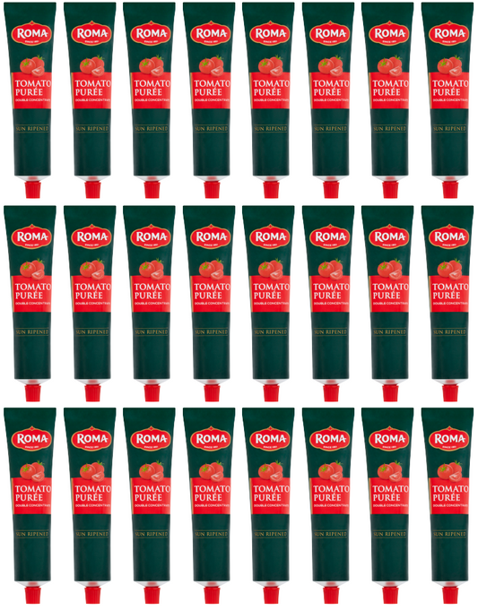 24 x Roma Tomato Puree Tube - 140GM