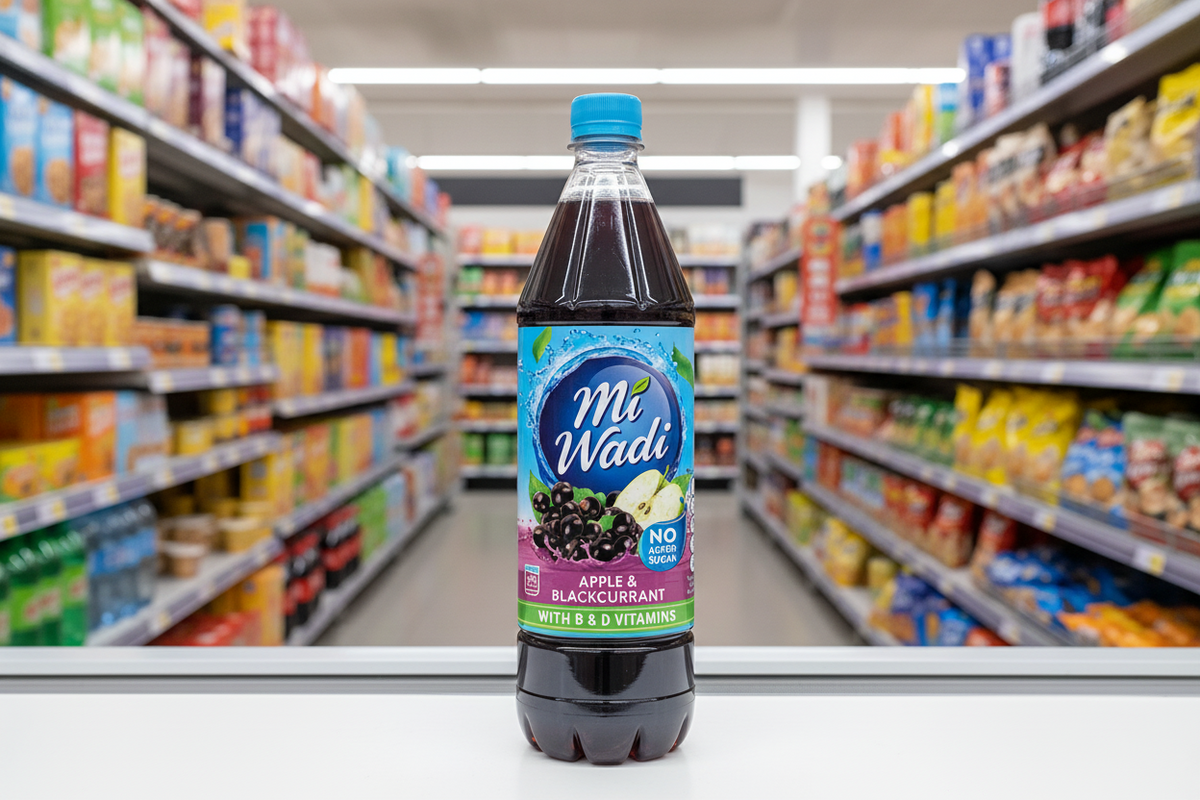 12 x Mi Wadi Apple & Blackcurrant Nas 1Ltr