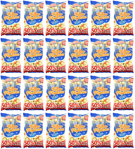 24 x Mega Munchers Toffee Popcorn +50% 150Gm