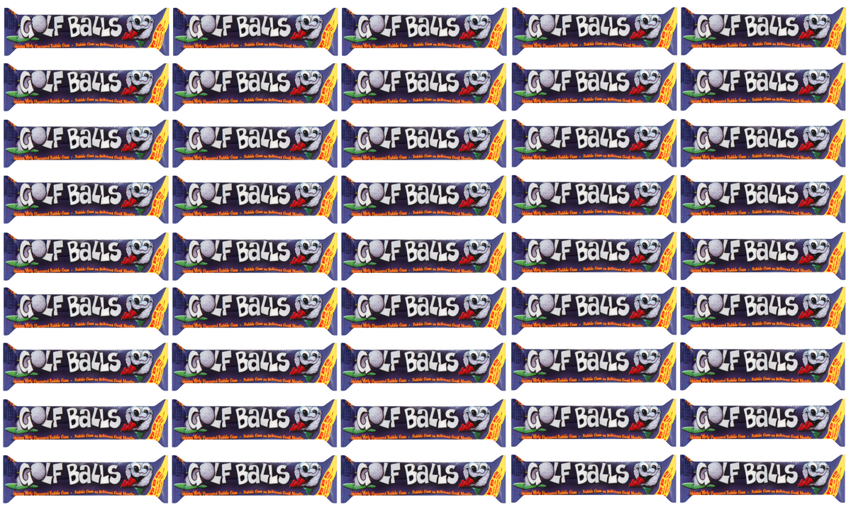 45 x Zed Bubblegum Golf Balls Each