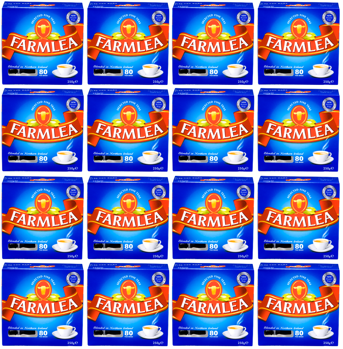 16 x Farmlea Tea Bags - 80