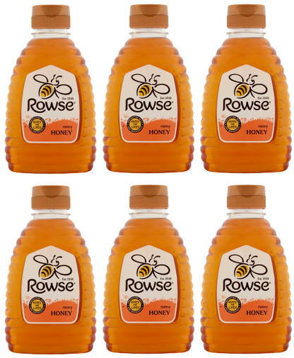 6 x Rowse Honey Squeezy 340Gm