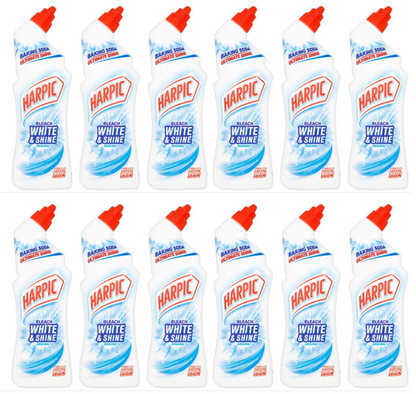 12 x Harpic White & Shine 750Ml
