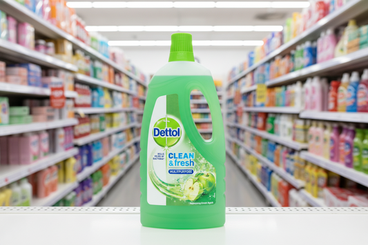 6 x Dettol Power & Fresh Green Apple 1 Litre