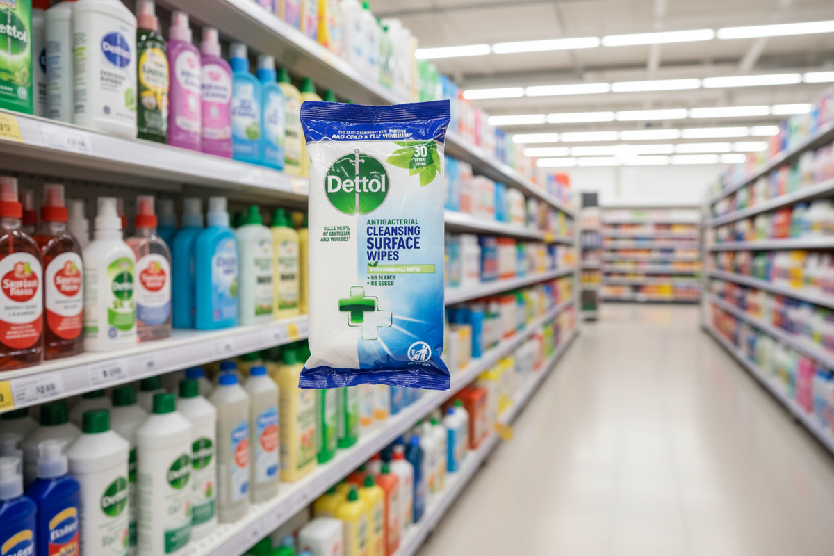 10 X Dettol Cleansing Surface Bio Wipes 30 Pack