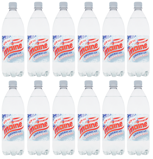 12 x Maine American Cream Soda 1Ltr