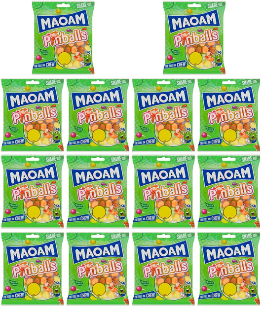 14 x Haribo Maoam Pinballs (15% Extra Free) - 161GM