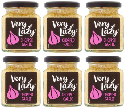 6 x Very Lazy Garlic Chopped 200G