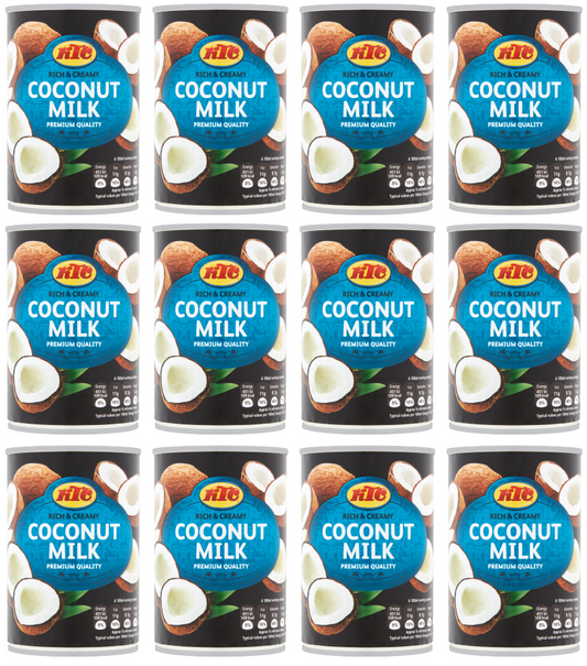 12 x Ktc Coconut Milk 400Ml
