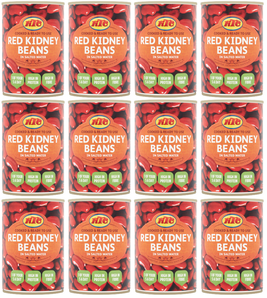 12 x Ktc Red Kidney Beans - 400Gm