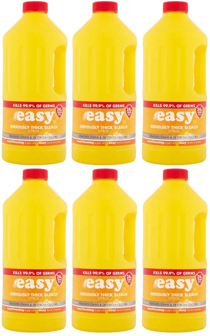 6 x Easy Bleach Citrus - 2 LITRE