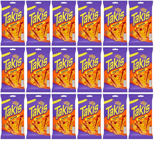 18 x Takis Volcano Cheese & Chilli Snack - 100GM