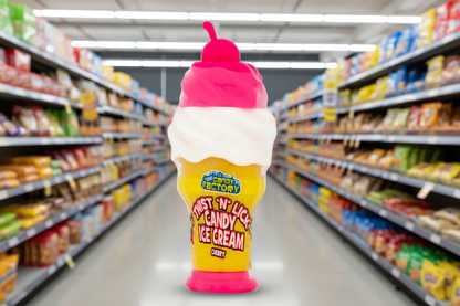 12 x Candy Factory Twist N Lick Candy Ice Cream 45Gm