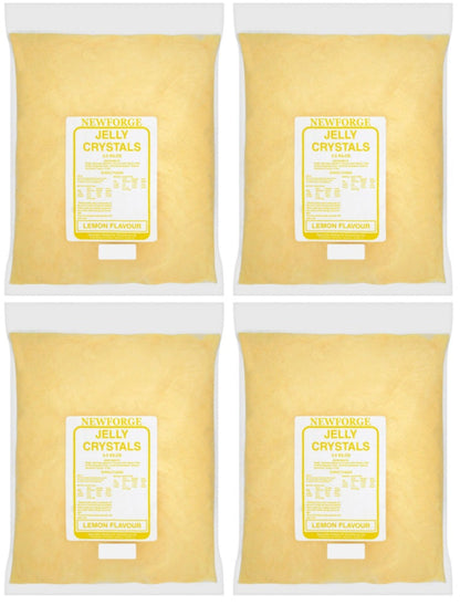 4 x Newforge Jelly Crystals Orange Flavour 3.5Kg