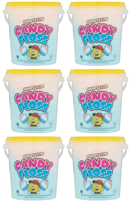 6 x Sweetzone Candy Floss 50Gm