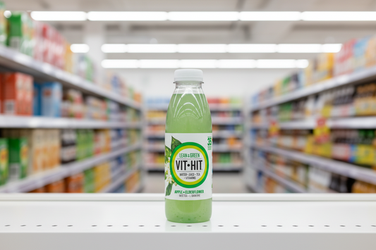 12 x Vit Hit Apple Lean & Green 500Ml